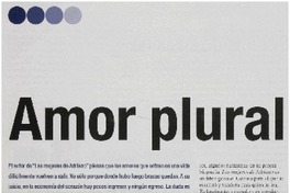 Amor plural