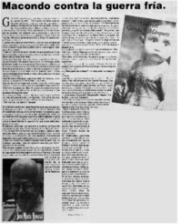 Macondo contra la guerra fría
