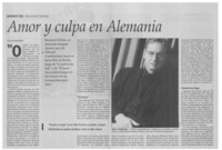 Amor y culpa en Alemania