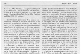 La exégesis de orígenes y de Heracleón a los testimonios del Bautista