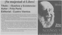 "Sueños y existencia"