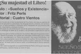 "Sueños y existencia"