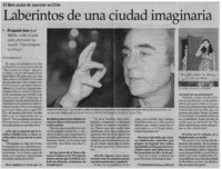 Laberintos de una ciudad imaginaria