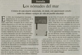 Los nómades del mar