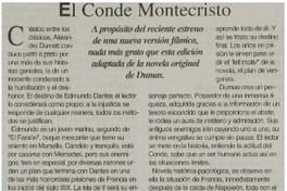 El Conde Montecristo