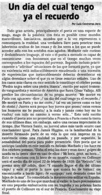 Un día del cual tengo ya el recuerdo