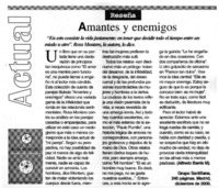 Amantes y enemigos