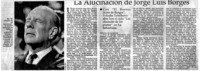 La alucinación de Jorge Luis Borges.
