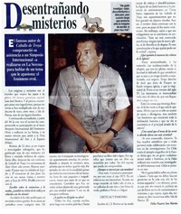 Desentrañando misterios