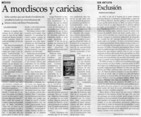 A mordiscos y caricias