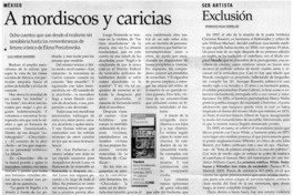 A mordiscos y caricias