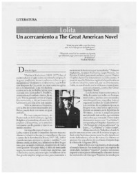 Un acercamiento a The Great American Novel