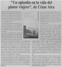 "Un episodio en la vida del pintor viajero"