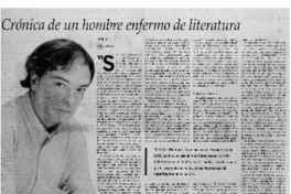 Crónica de un hombre enfermo de literatura