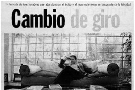 Cambio de Giro Mario Lobo: Chao Finanzas, hola literatura