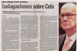 Indagaciones sobre Cela