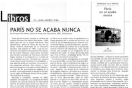 París no se acaba nunca