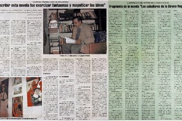 "Escribir esta novela fue exorcizar fantasmas y magnificar las ideas"