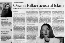 Oriana Fallaci acusa al Islam