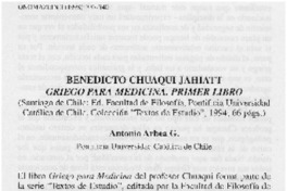Griego para medicina. Primer libro