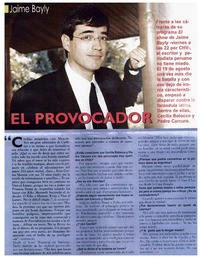 El provocador.