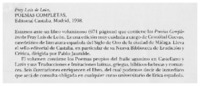 Poesías completas