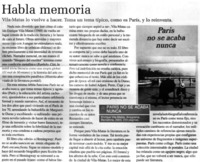 Habla memoria