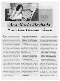Ana María Machado, Premio Hans Christian Andersen.