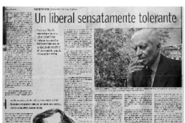 Un liberal sensatamente tolerante