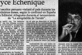 Viene Bryce Echenique.