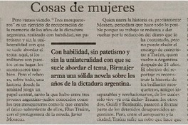 Cosas de mujeres