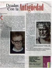 Deudas con la antigüedad