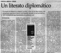 Un literato diplomático