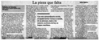 La pieza que falta