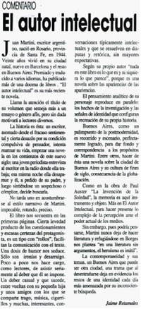 El autor intelectual