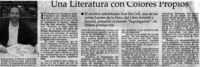 Una literatura con colores propios.