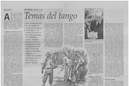 Temas del tango