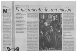 El nacimiento de una nación