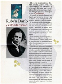 Rubén Darío y el modernismo.
