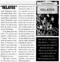 "Relatos".