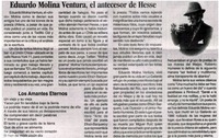 Eduardo Molina Ventura, el antecesor de Hesse