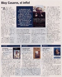 Boiy Casares, el infiel