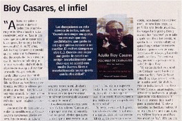 Boiy Casares, el infiel
