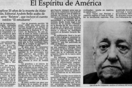 El Espíritu de América.