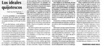 Los Ideales quijotescos