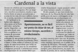 Cardenal a la vista