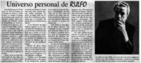 Universo personal de RULFO.