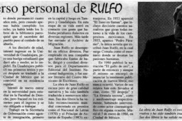 Universo personal de RULFO.