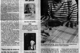 Nieto de Picasso desmiente leyenda negra del pintor.