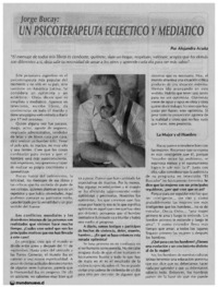 Un psicoterapeuta ecléctico y mediátrico